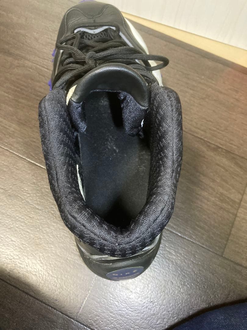 ナイキ　ズームアップテンポプレミアム　ブラック　バスケットシューズ　28㎝