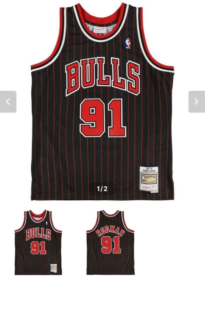 トップス Mitchell & Ness / CHICAGO BULLS #91