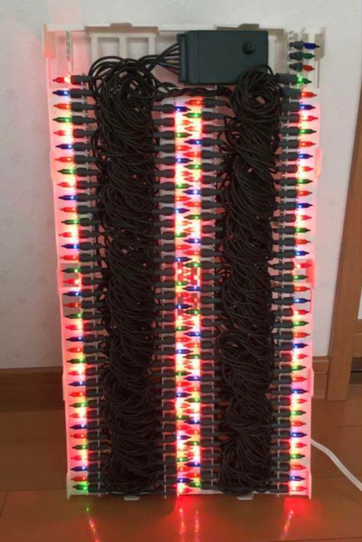 レトロクリスマスイルミネーション140球電飾点滅ツリーライト　クリスマスライト