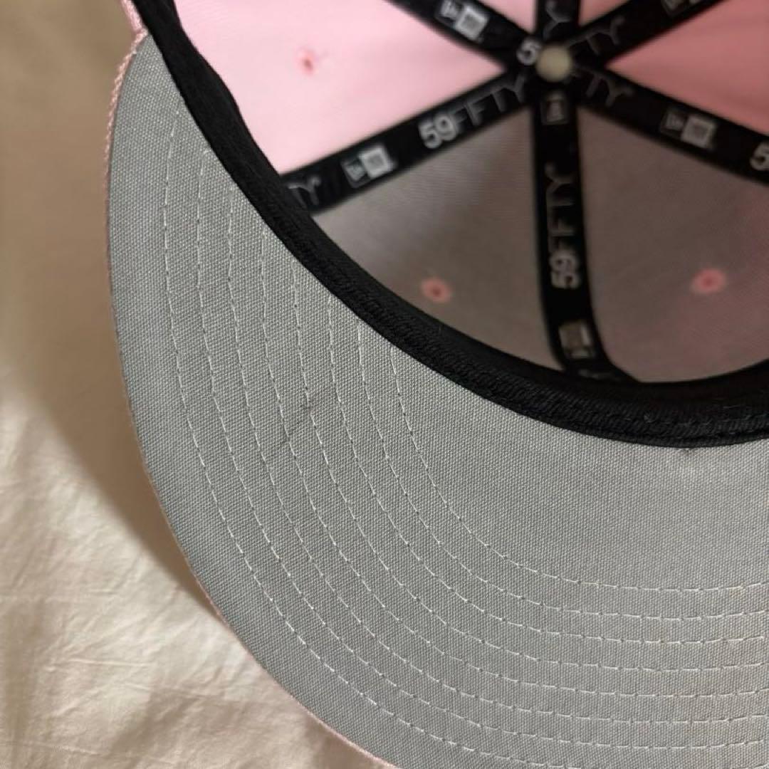 帽子 Supreme Gold Cross S Logo New Era \"Pink\"