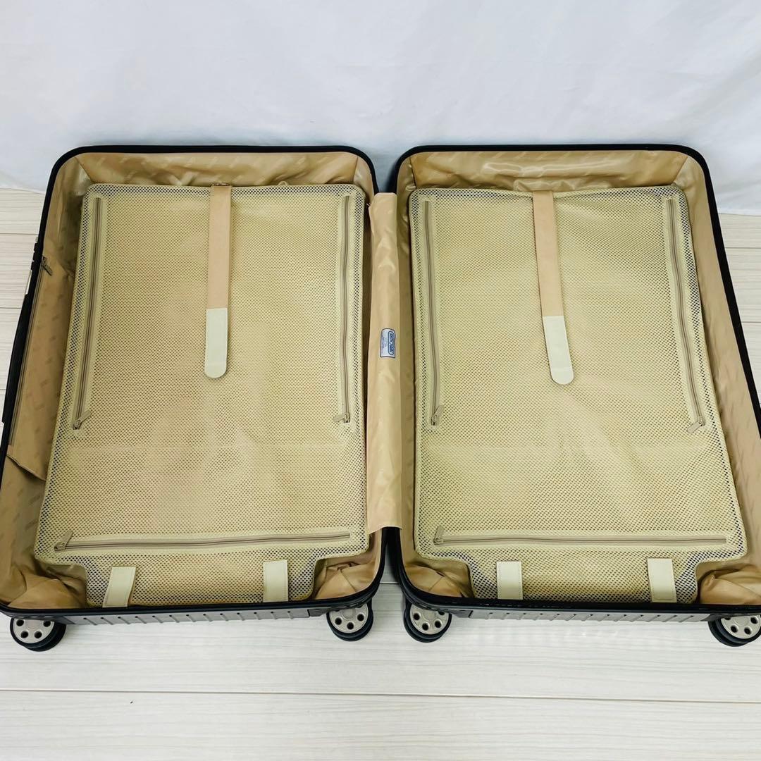 リモワ　サルサデラックス　104L 4輪　ブラウン　大容量　TSA