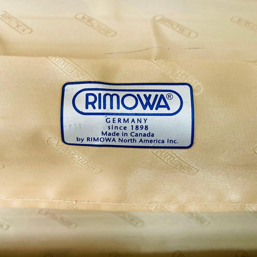 リモワ　サルサデラックス　104L 4輪　ブラウン　大容量　TSA