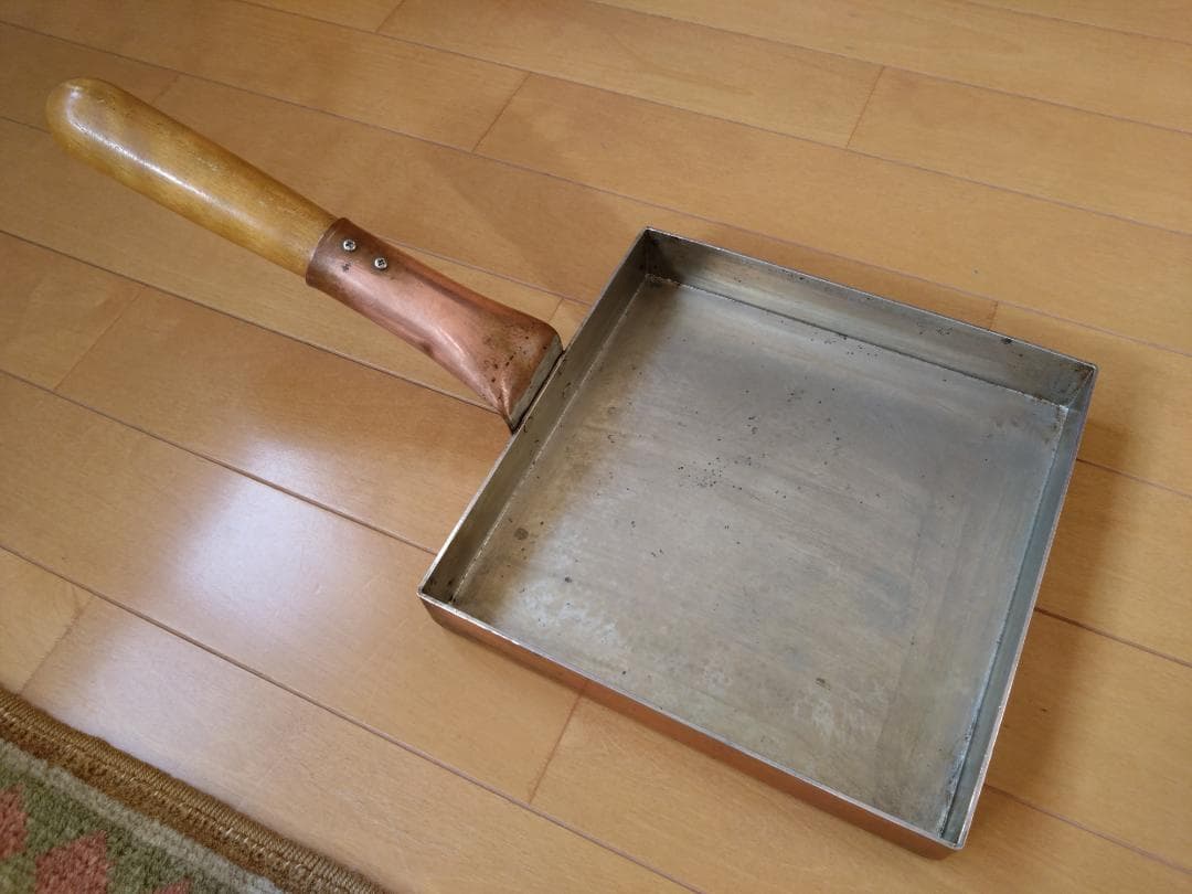 業務用　銅製卵焼き　21cm角