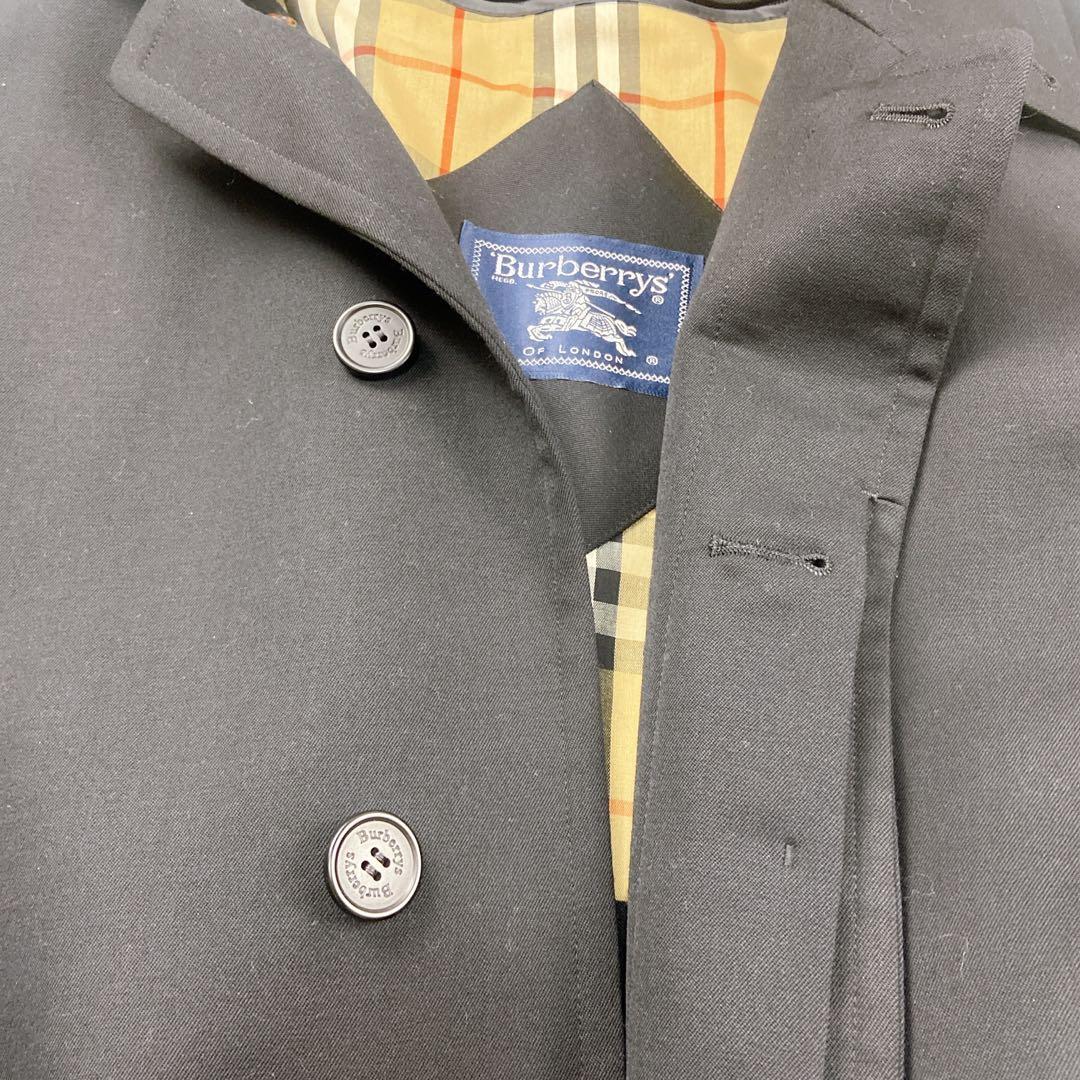 極美品 本国製 バーバリー LL ウールライナー トレンチコート ノバチェック