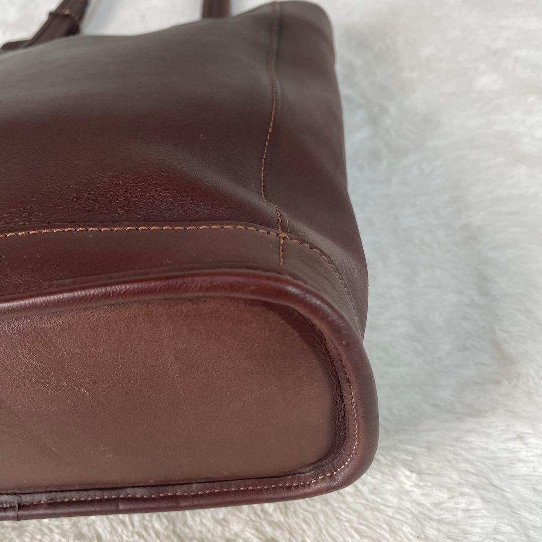 【美品】 OLD COACH オールドコーチ トートバッグ ブラウン 9305