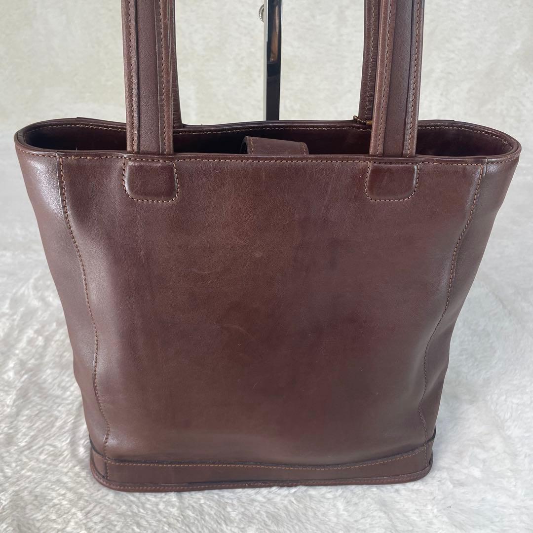 【美品】 OLD COACH オールドコーチ トートバッグ ブラウン 9305