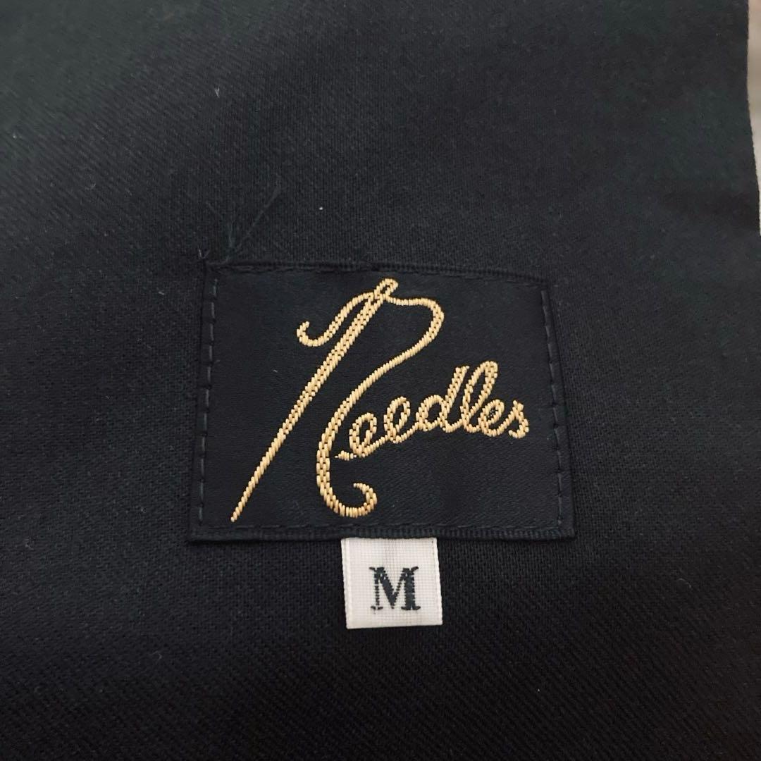 Needles ニードルズ 20AW 総柄ベロアパンツ オレンジ マーブル模様