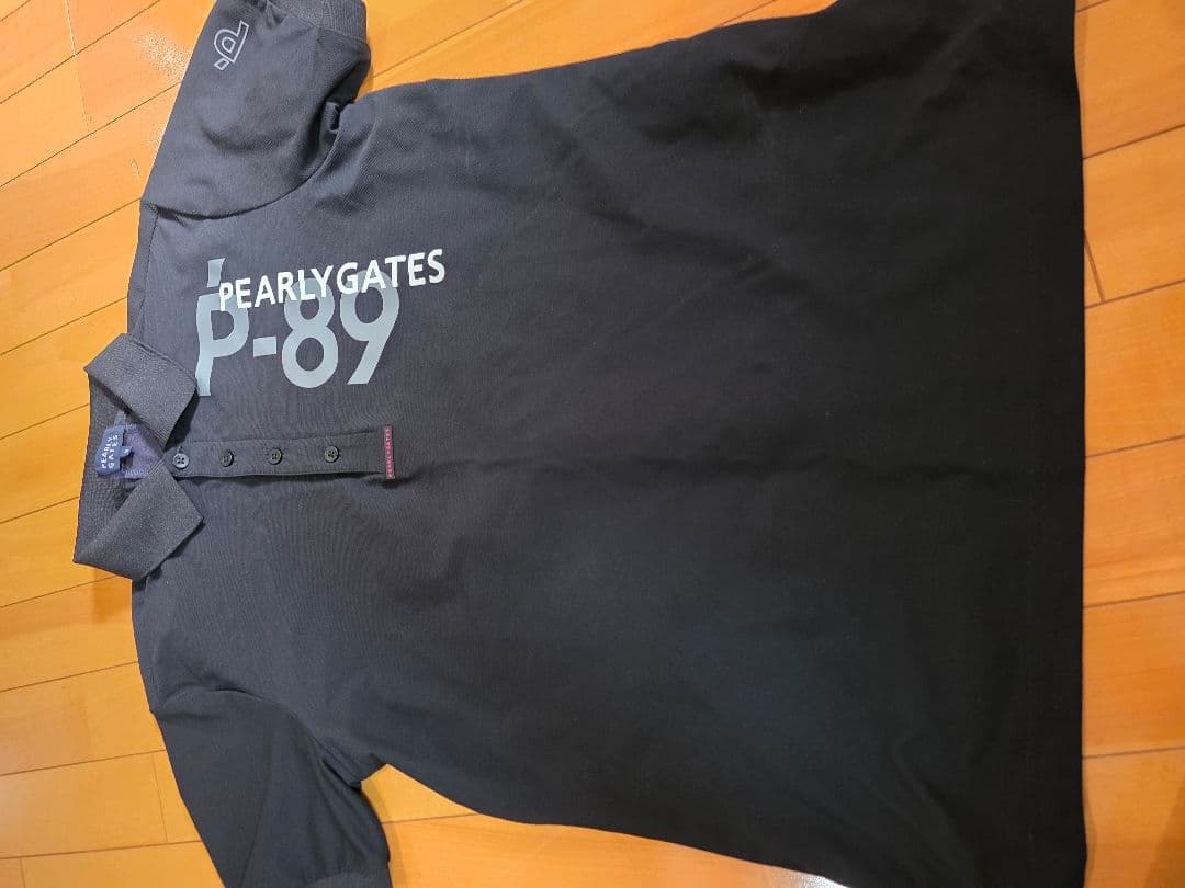 値下値下！！　PEARLY GATES P-89 ブラック シャツ サイズ5