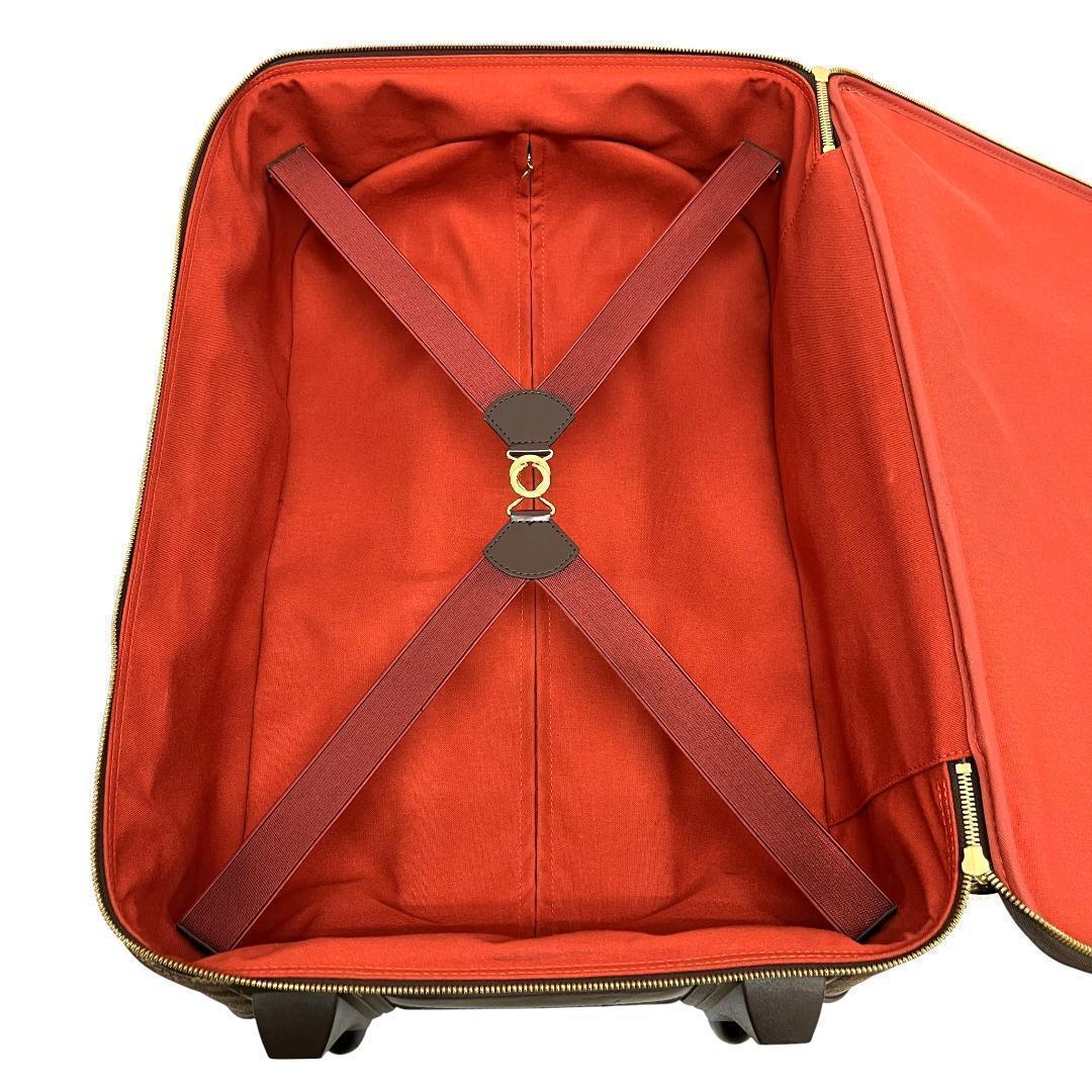 美品 ルイヴィトン ダミエ ペガス55 キャリー スーツケース N23294