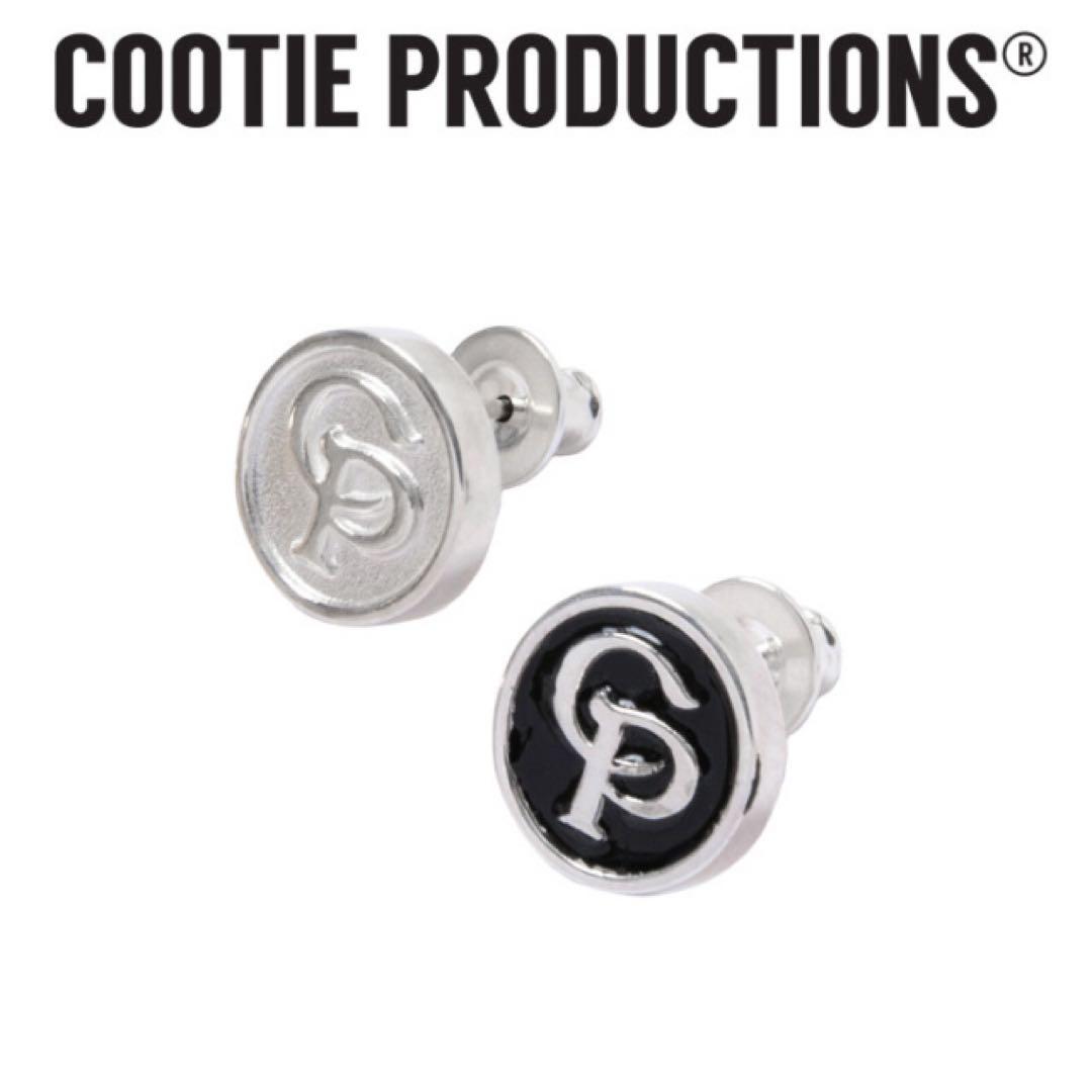 アクセサリー COOTIE 25 FW Symbol Earring silverblack