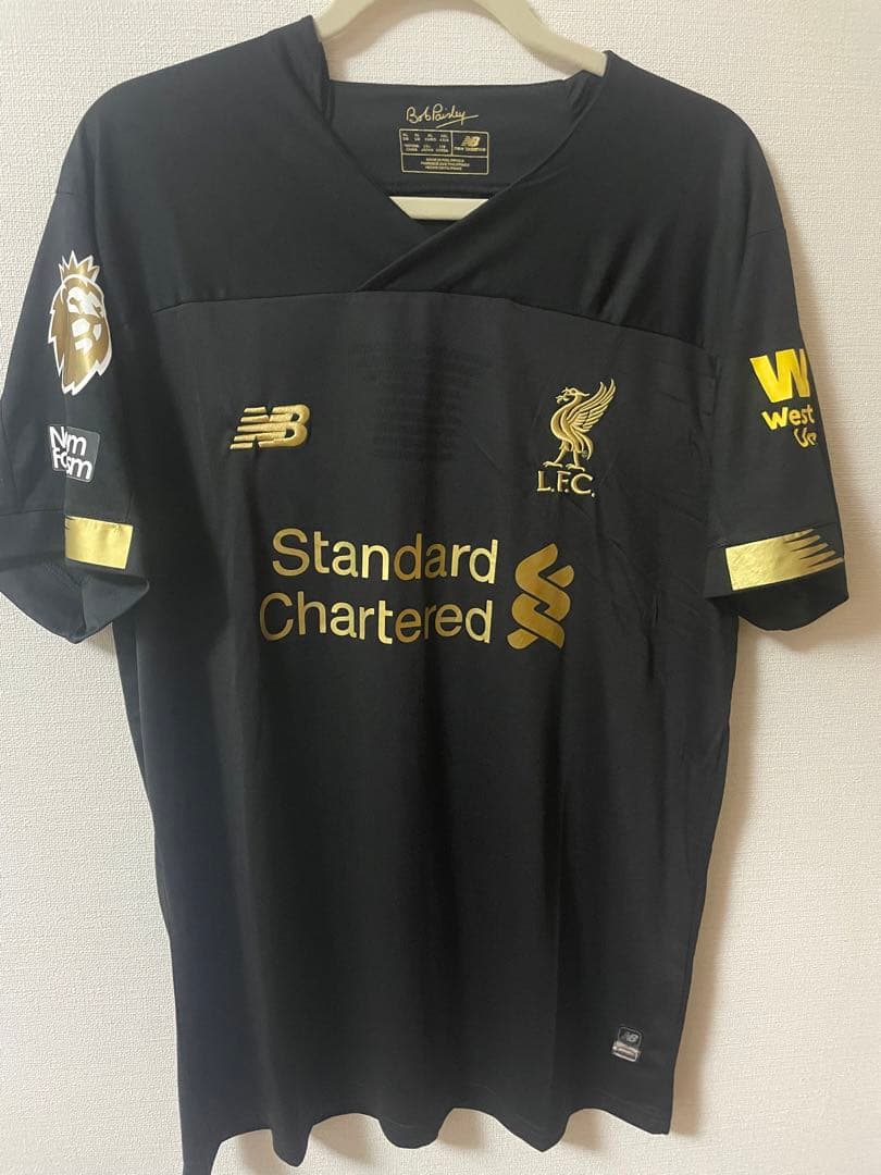 リバプールFC A. BECKER ブラック　ゴールド