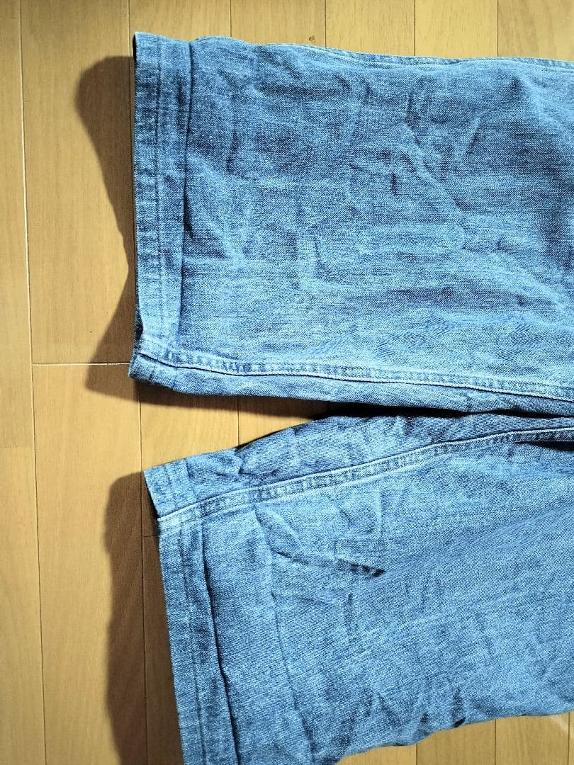 ネストローブ　デニムデッキサロペット