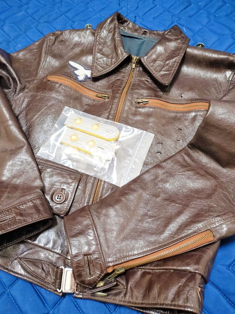 ドイツ軍　ドイツ空軍　フライトジャケット　革ジャン　革　ジャケット　ww2