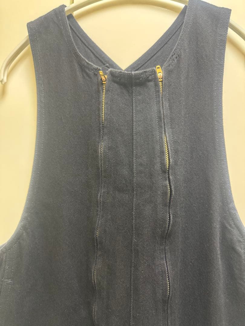 CURRENTAGE/カレンテージ 別注 W ZIP サロペット