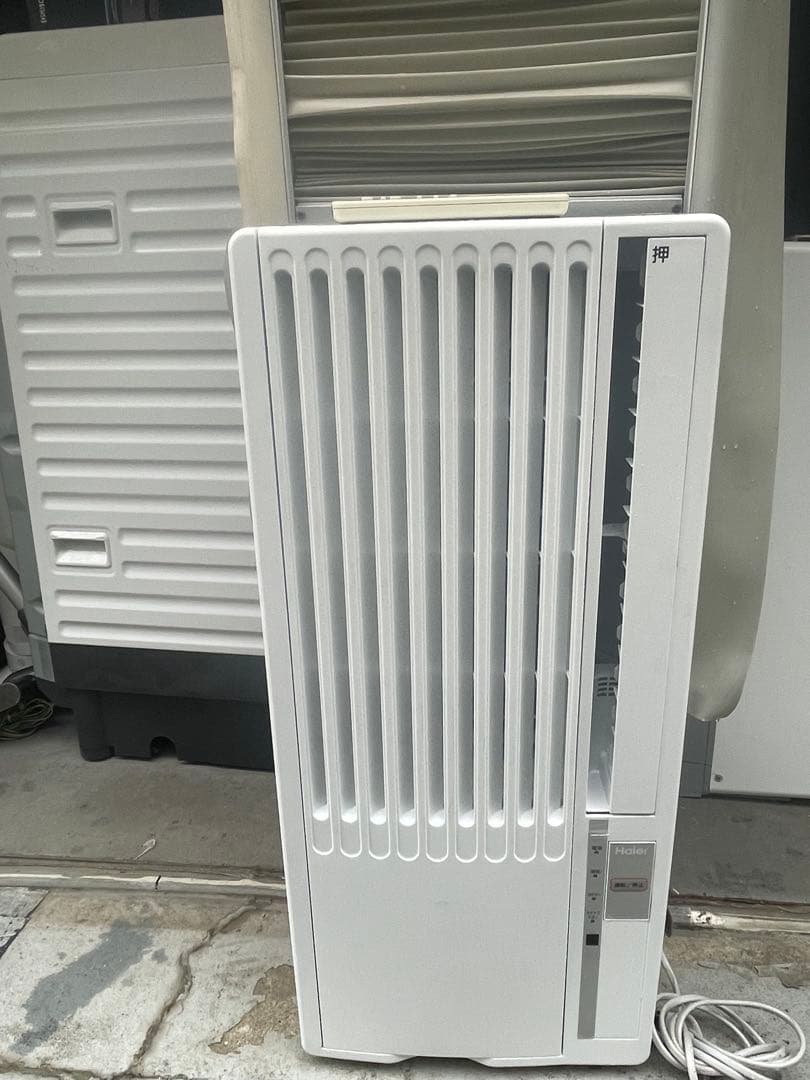 Haier 4.5～7畳 100V 冷房/除湿 窓用 JA-16V 2021年袋