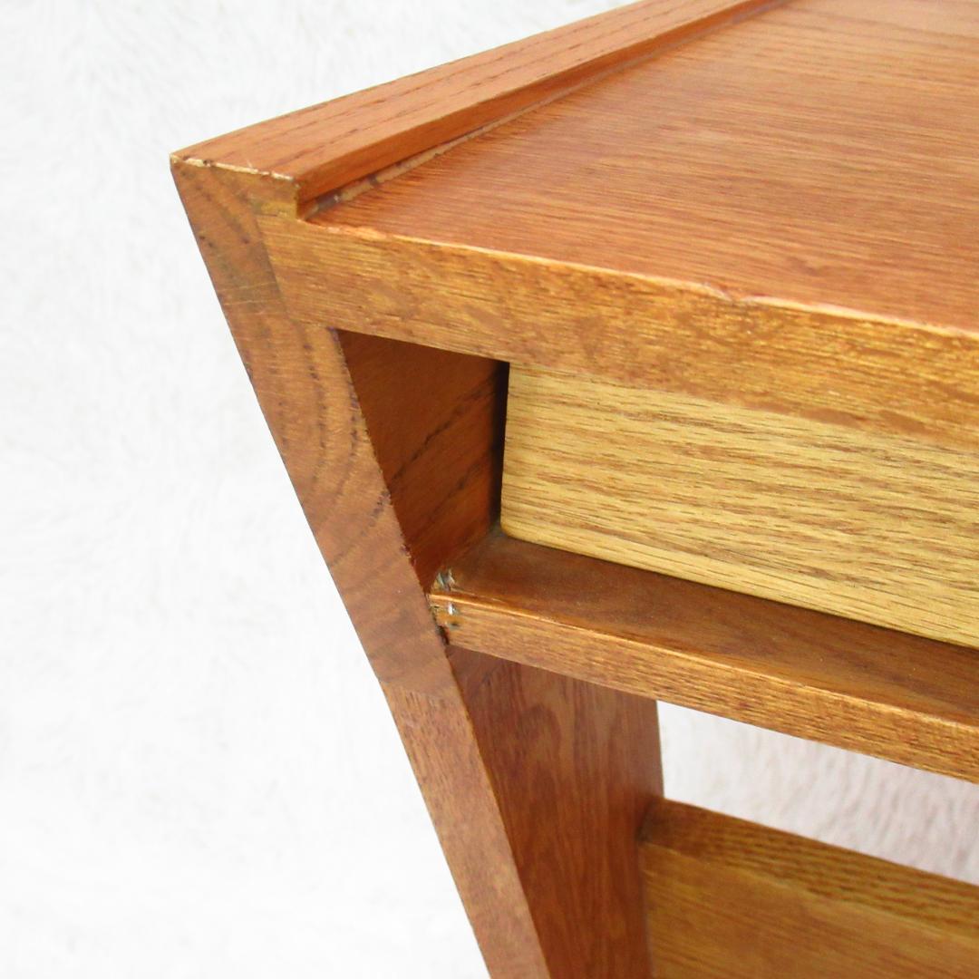 BI OAK DRAWER TABLE【LIFE FARNITURE】