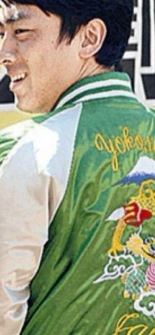 テーラー東洋 リバーシブル スカジャン 人気モデル　二宮和也　小泉進次郎着用