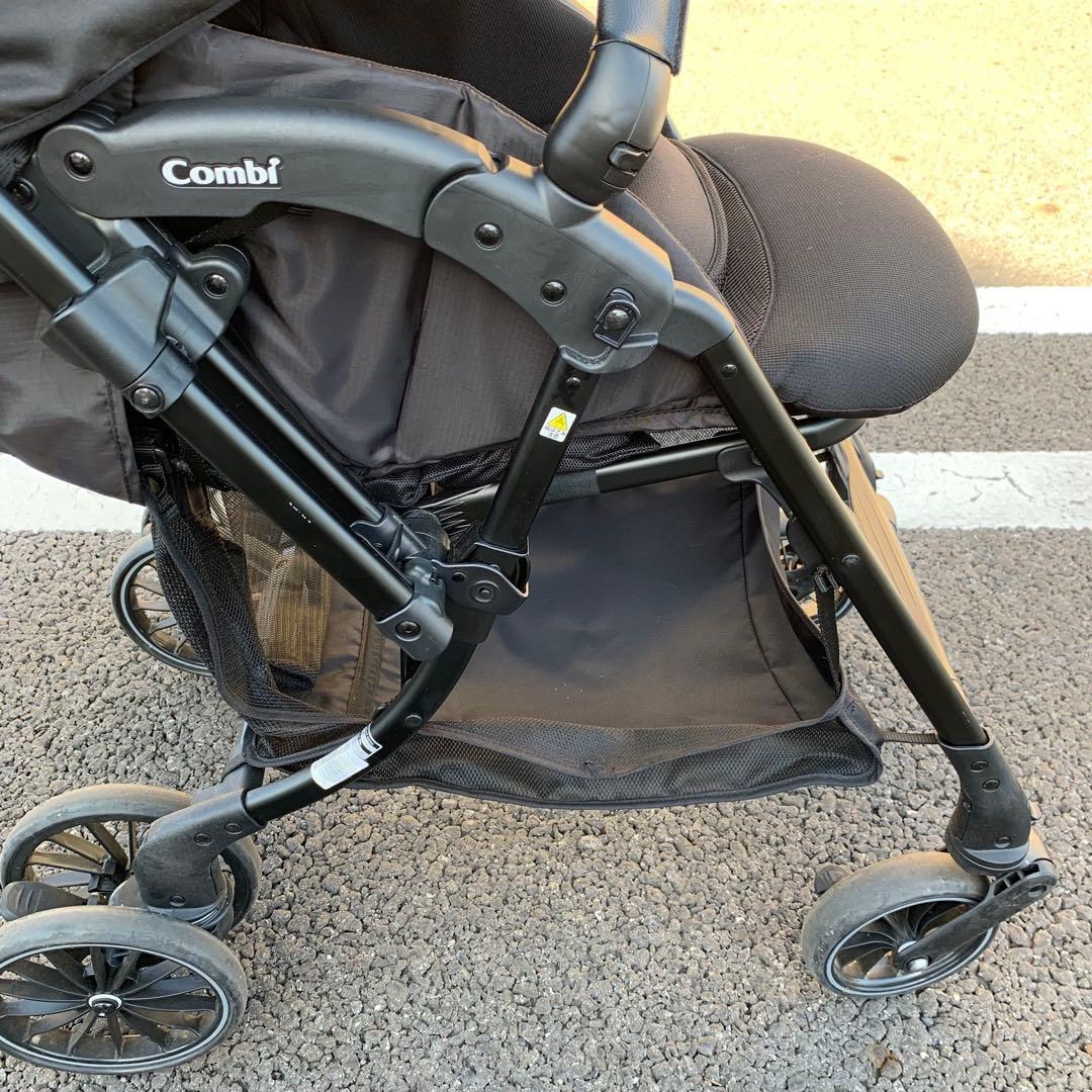 美品　combi スゴカルSwitch plus エッグショック ロッタ　黒