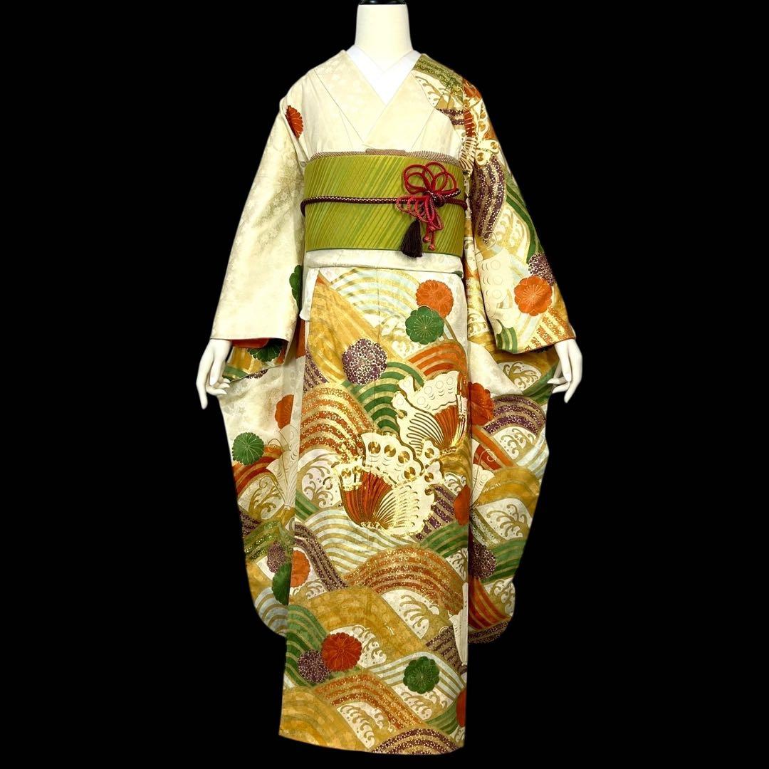 翠陽　振袖　振り袖　正絹