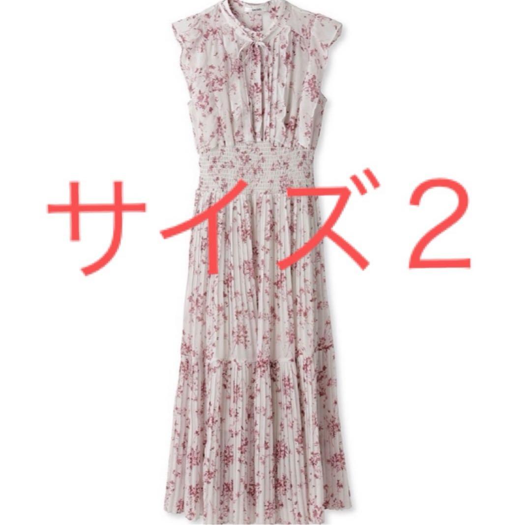 ★新品未使用★スナイデル　フリルプリントワンピース