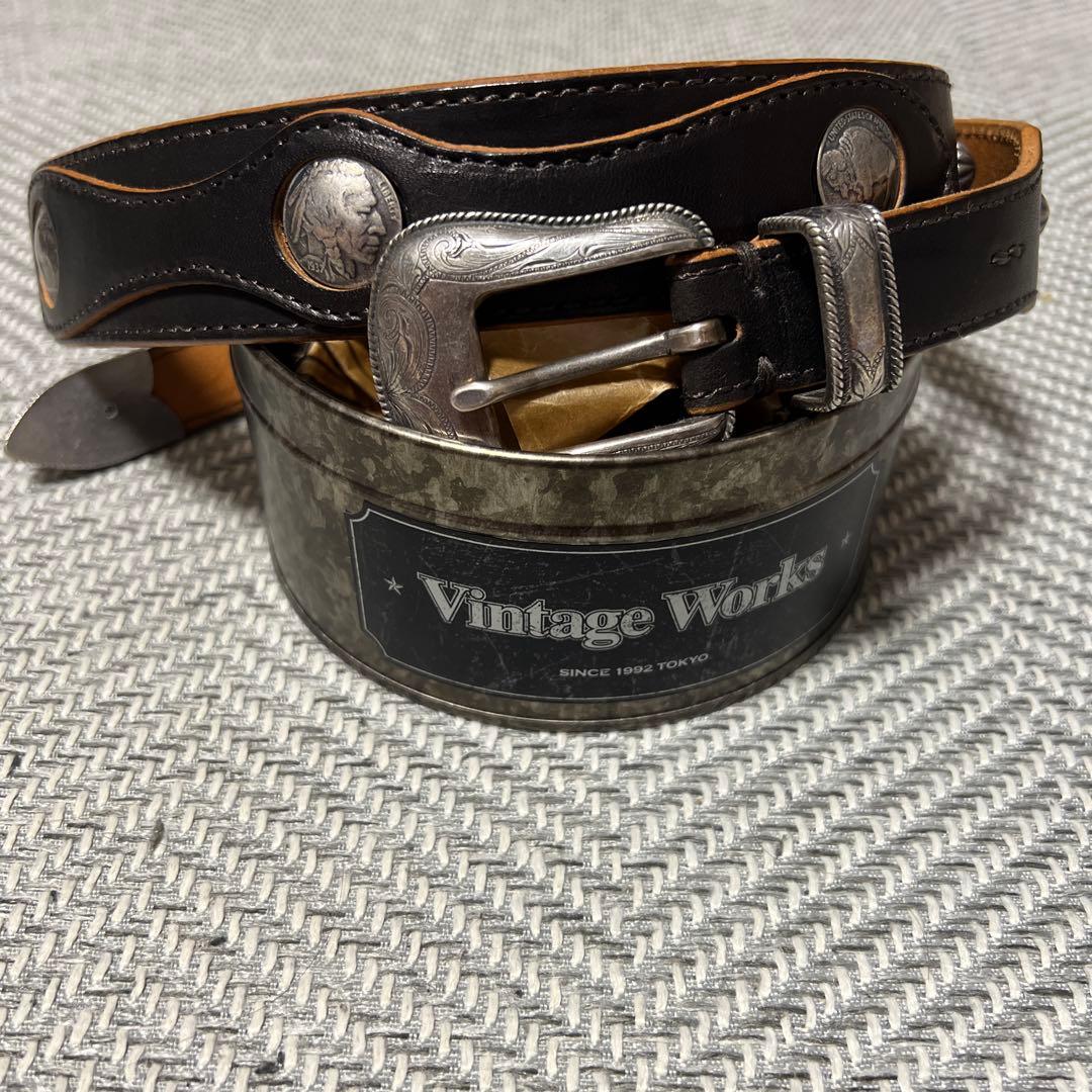 Vintage Works ウエスタンベルト