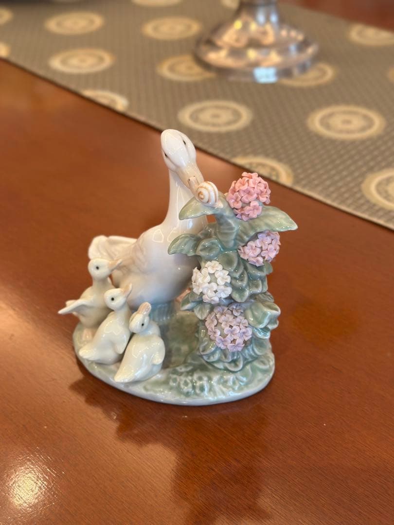 リヤドロ カタツムリとアヒル達 1439 Lladro フィギュリ