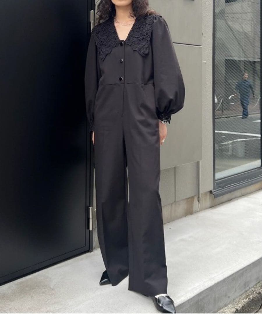 サロペット・オーバーオール・オールインワン Ameri SAILOR LACE COLLAR JUMP SUIT