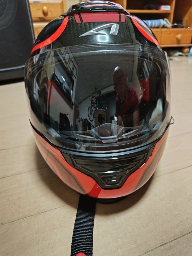 値引き！カーボン システムヘルメットASTONE(アストン) RT1500 XL