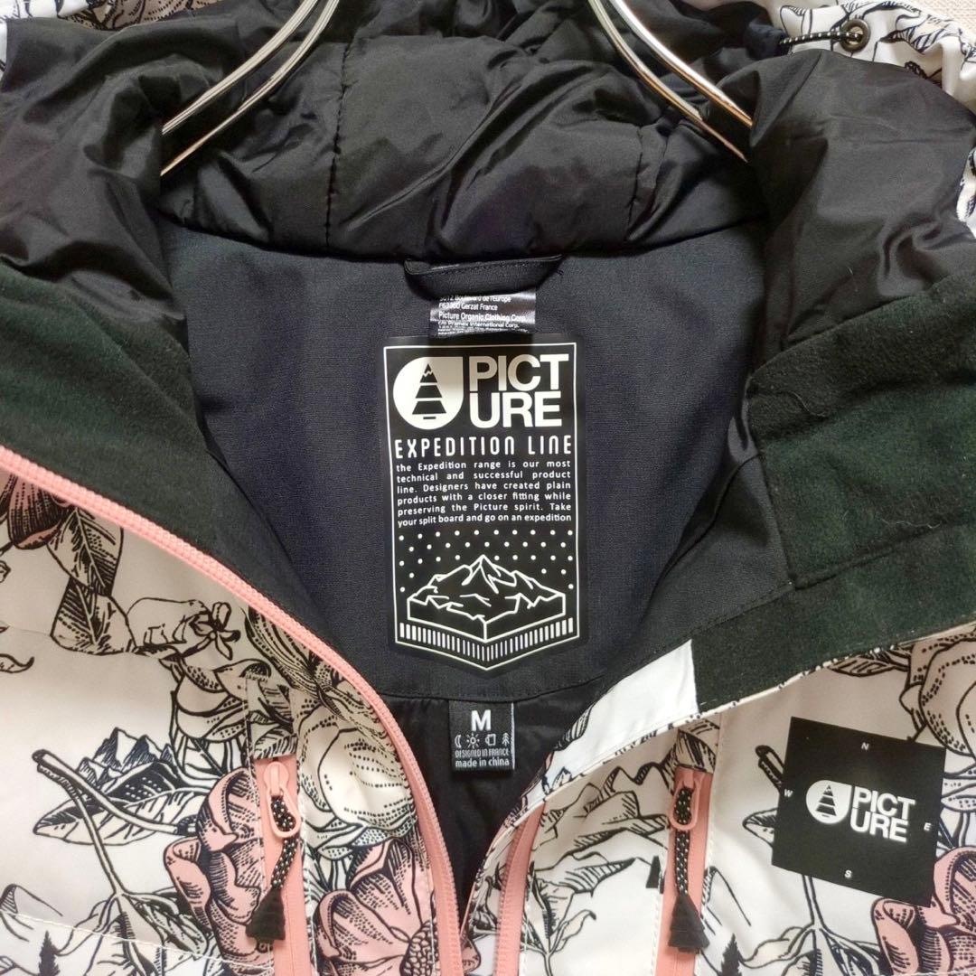 E1816 PICTURE ピクチャー スキーウェア 上下セット 花柄 スノボー