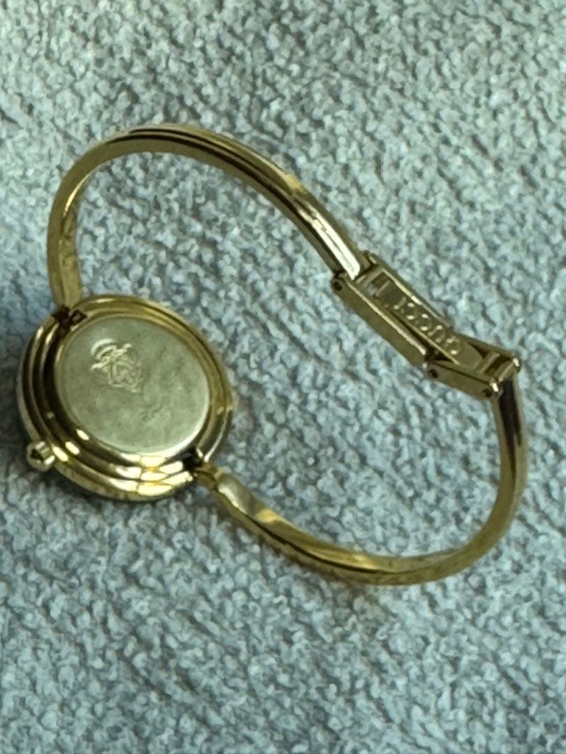 12/31電池交換済　美品　貴重GUCCI チェンジベゼル バングルウォッチ