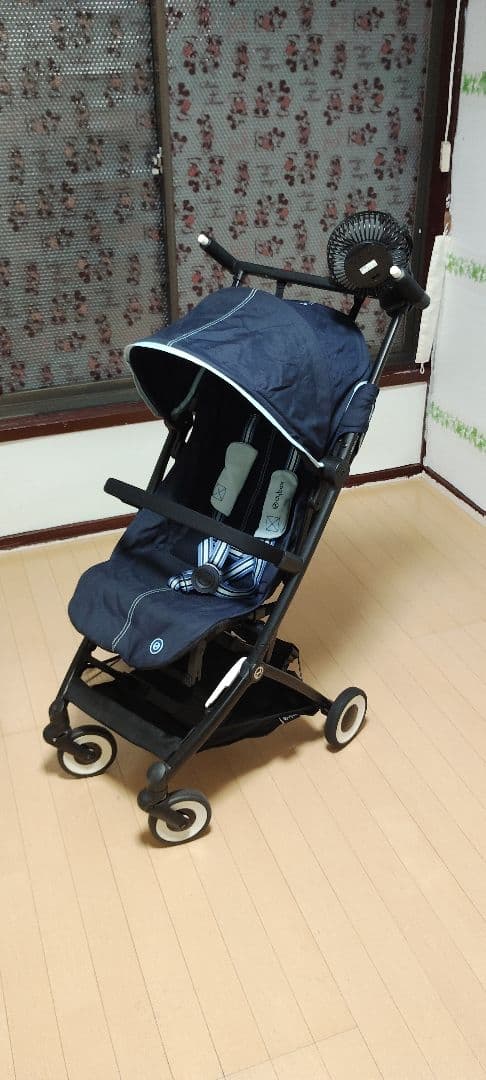 cybex LIBELLE サイベックス リベル 折りたたみベビーカー 扇風機付