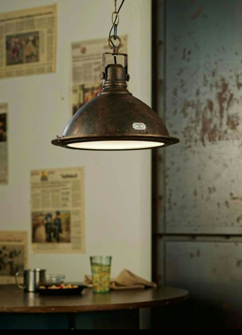 インターフォルム LED ペンダントライト LT-8803AN ビンテージ 錆