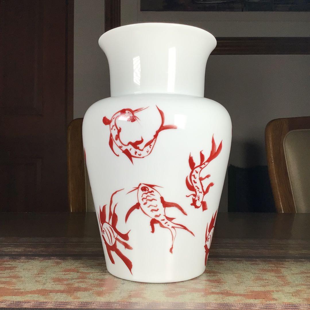 レイノー・リモージュ　×イポリット・ロマン 『マルキーズ』花瓶