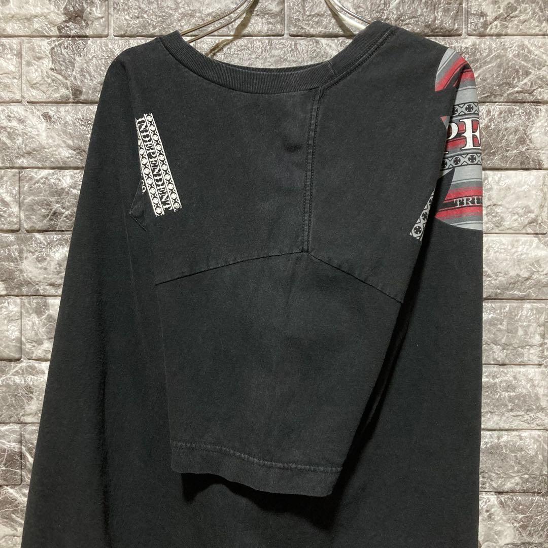 INDEPENDENT Tシャツ L インディペンデント BLACK ④⑥