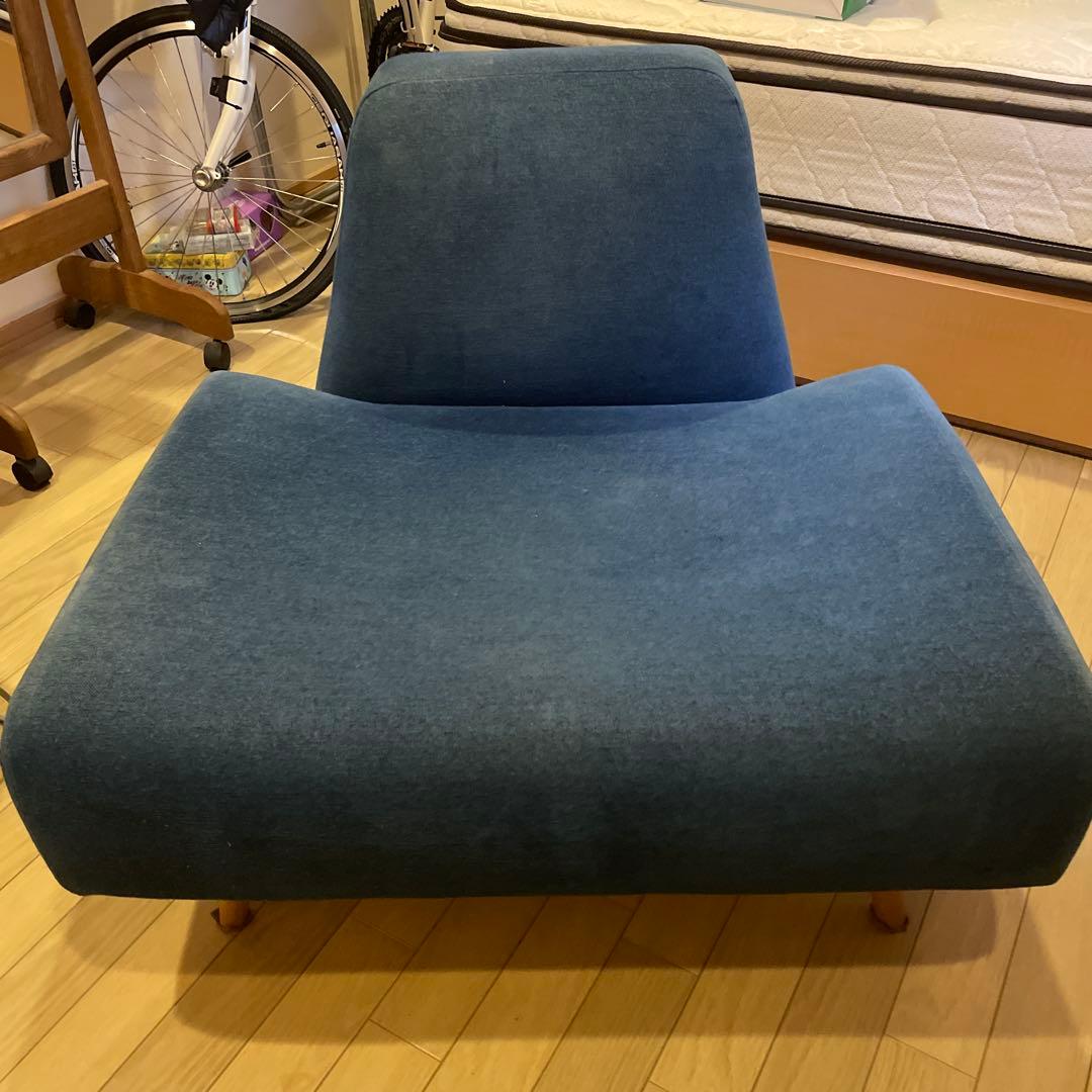 【美品】IDEE イデー AOSOFA アーオ 1シーター ソファ オーク材