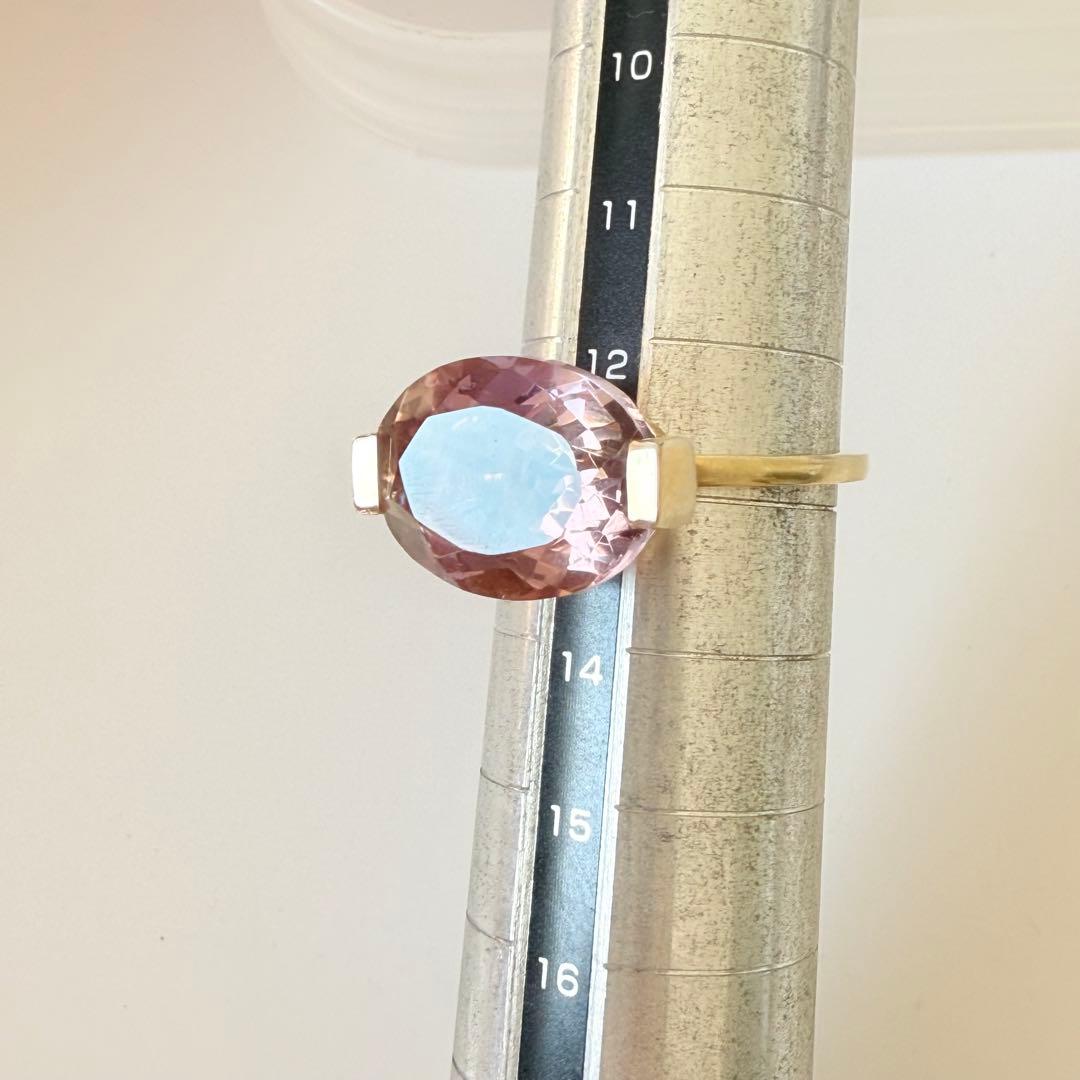 アルティーダウード [ancient]オーバルアメトリン リング　13号　925