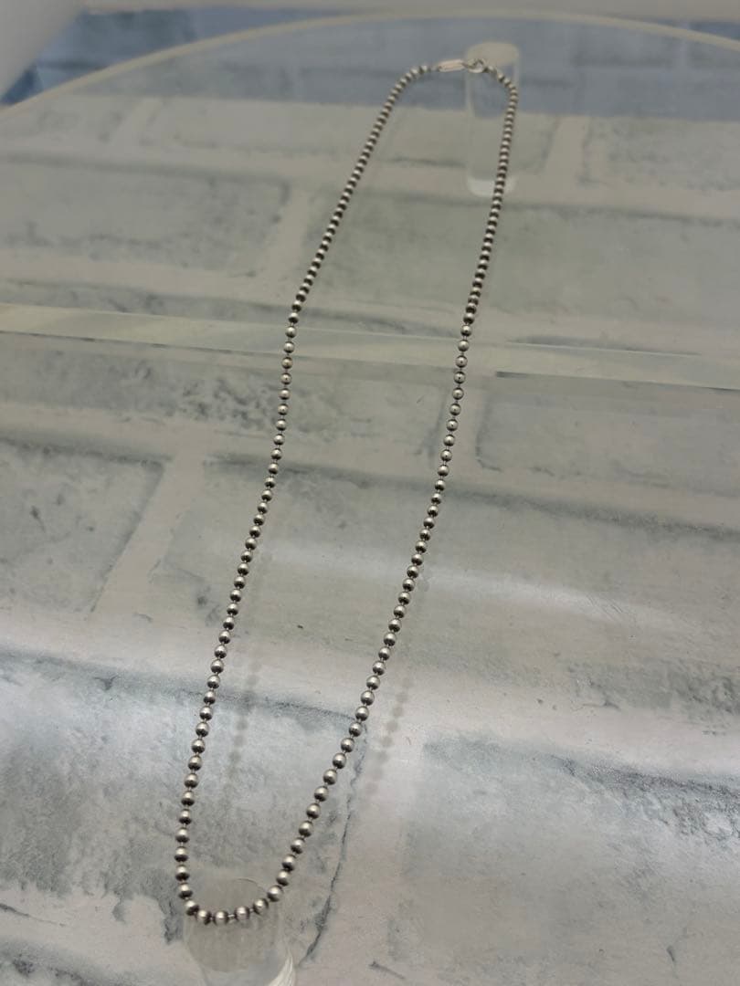 希少　オールドティファニー　 ボールチェーン　ネックレス　50cm ドイツ製