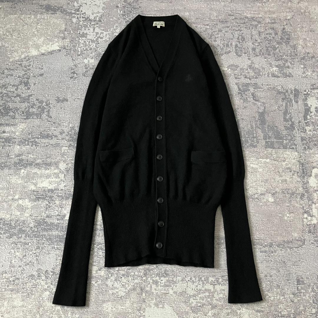 【美品】ヴィヴィアンウエストウッド ロングカーディガン オーブ刺繍 ブラック 黒