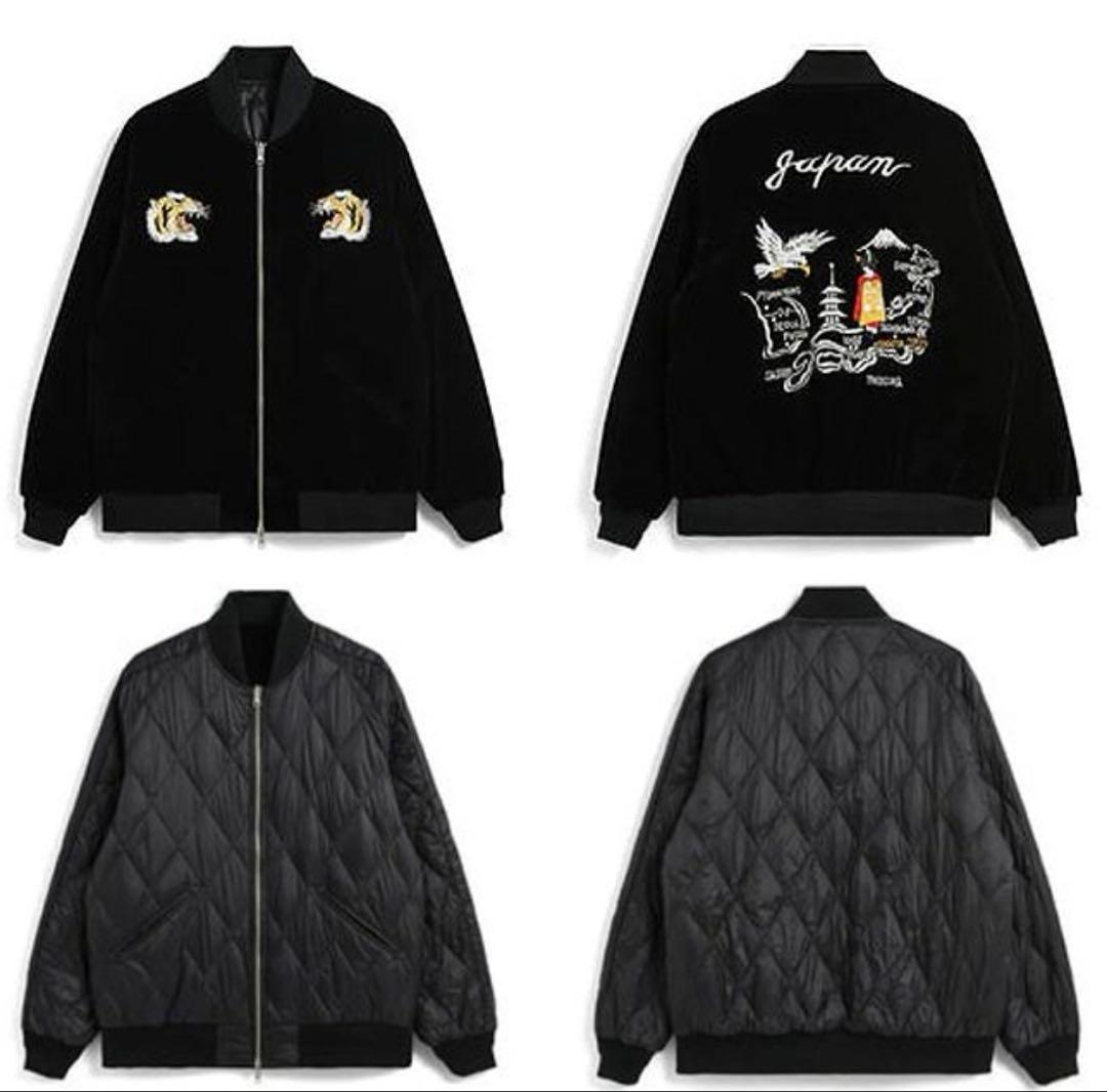 TAION スカジャン　リバーシブルダウン