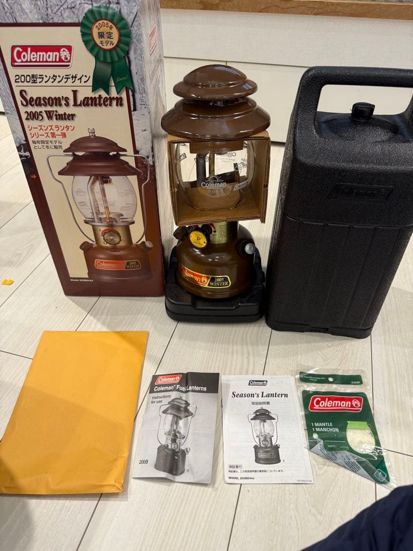 最終『新品未開封』コールマン シーズンズランタン 2005 最発のモデルです！
