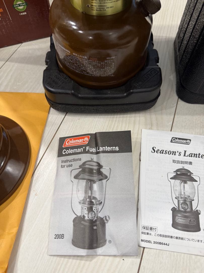 最終『新品未開封』コールマン シーズンズランタン 2005 最発のモデルです！