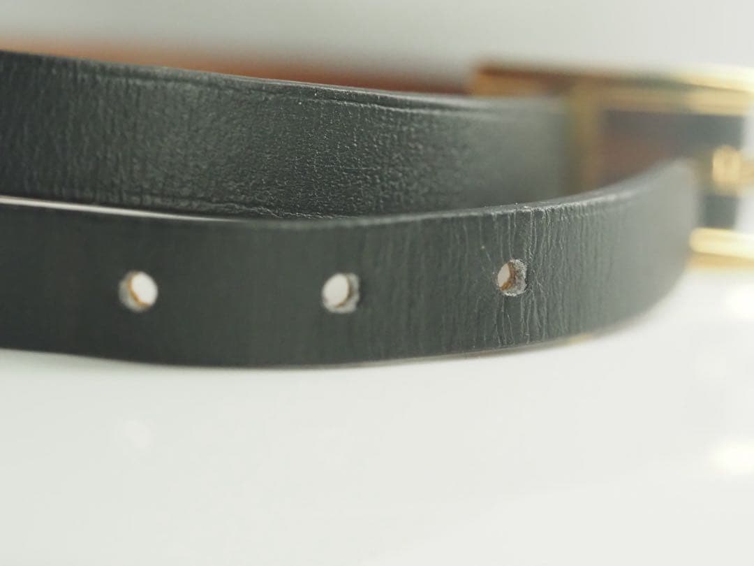 HERMES　エルメス　レザーブレスレット ビーアピ　ドゥブルトゥール