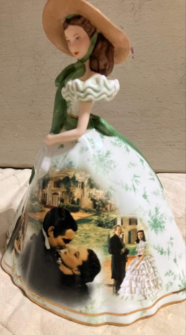 風と共に去りぬ スカーレット ロマンティック陶器フィギュア