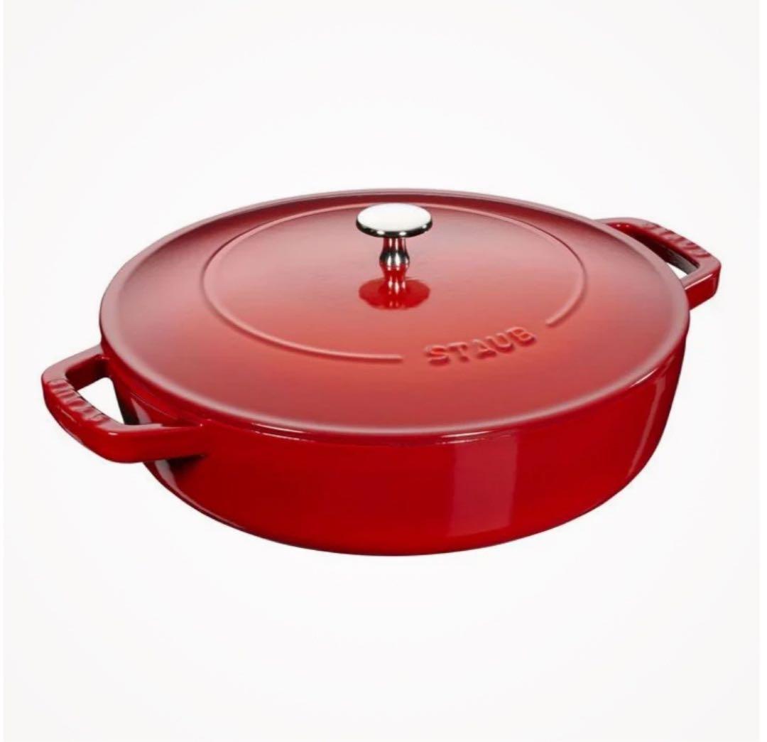 staub ブレイザー•ソテーパン Chistera24cm, 鋳鉄