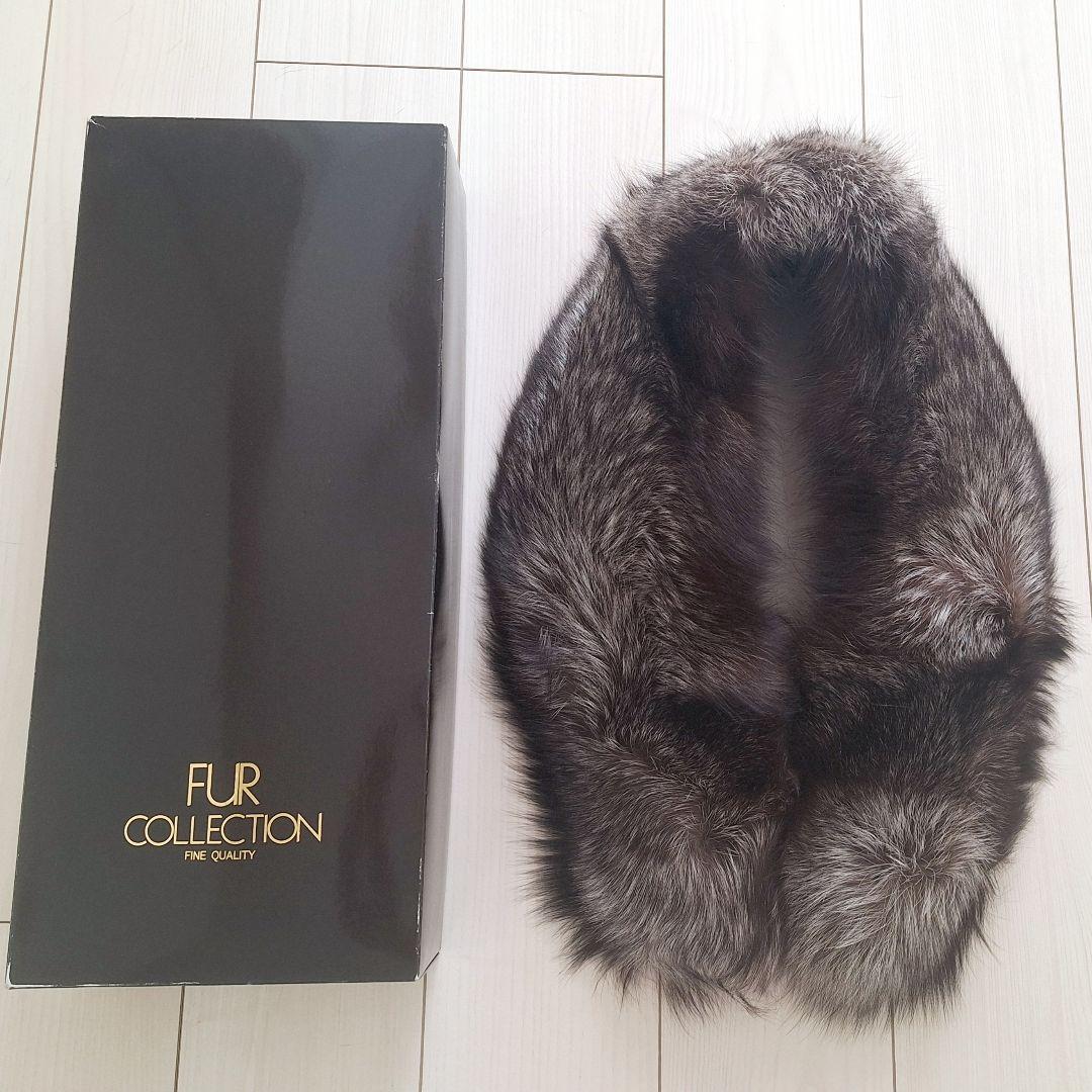 ◆美品◆SAGAFURS◆最高級◆シルバーフォックス◆ショール◆マフラー◆