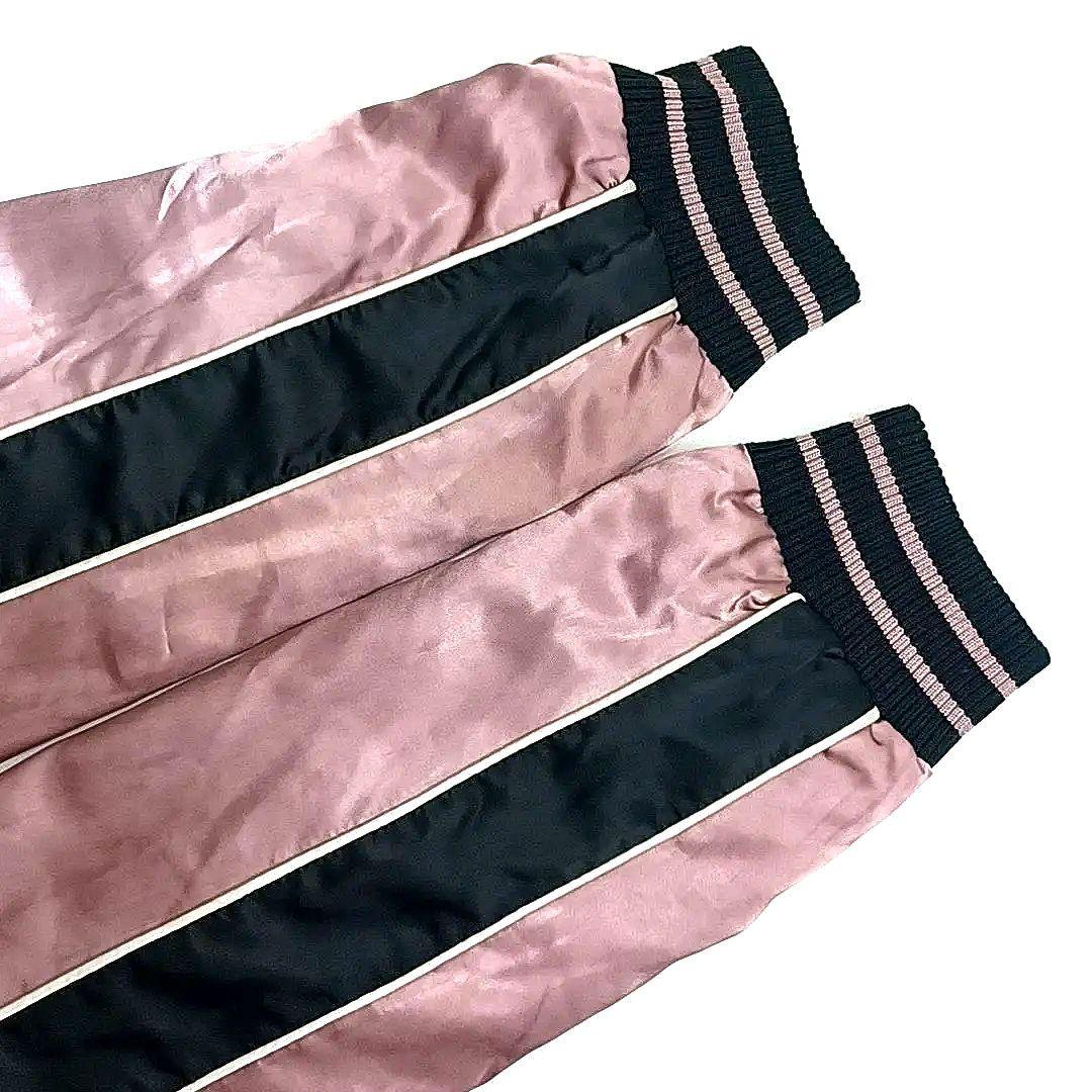 天使てち　美品★DIESEL1978　刺繍　ウルフ　リバーシブルスカジャン