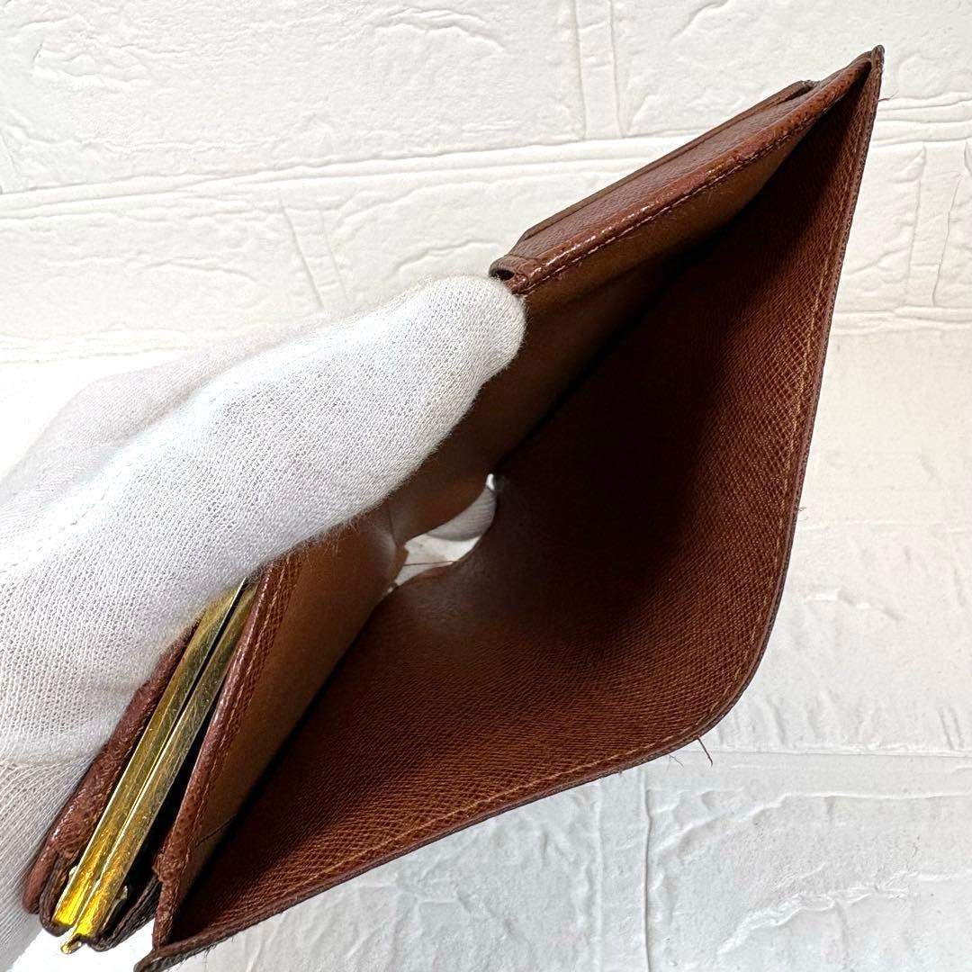 Louis Vuitton モノグラム ヴィエノワ 二つ折り財布 ガマ口