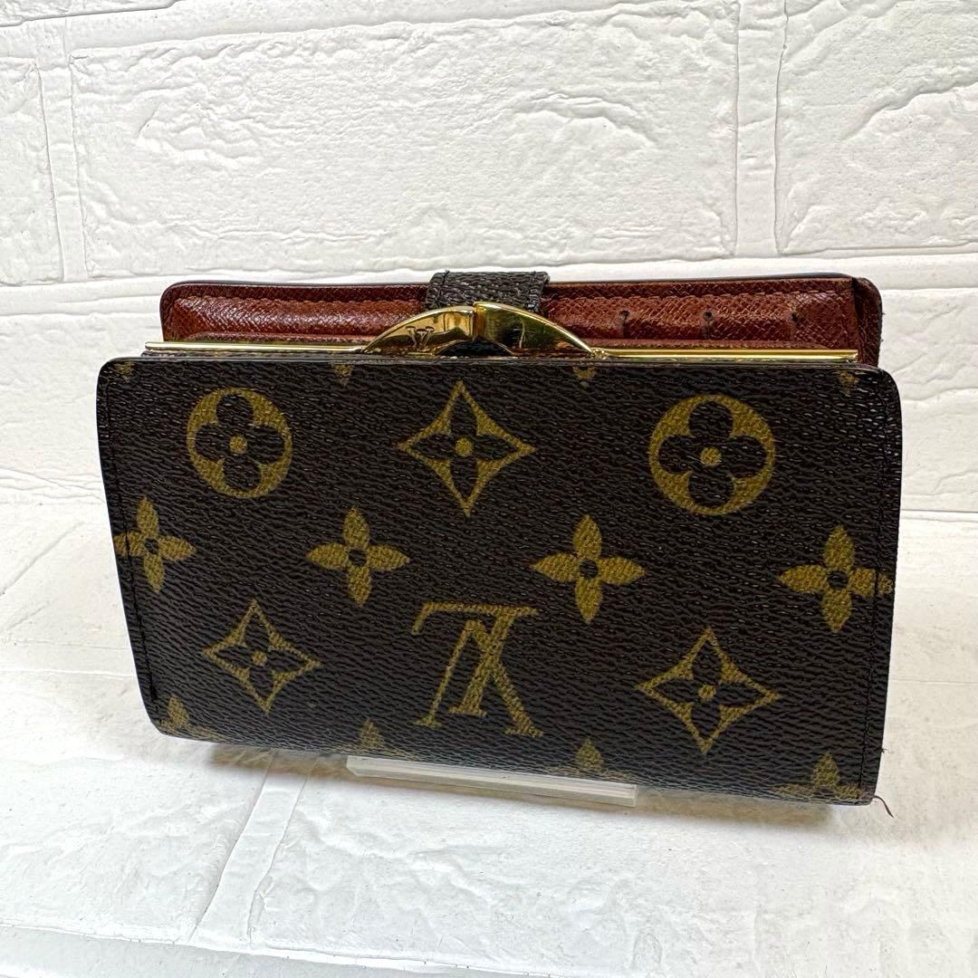 Louis Vuitton モノグラム ヴィエノワ 二つ折り財布 ガマ口