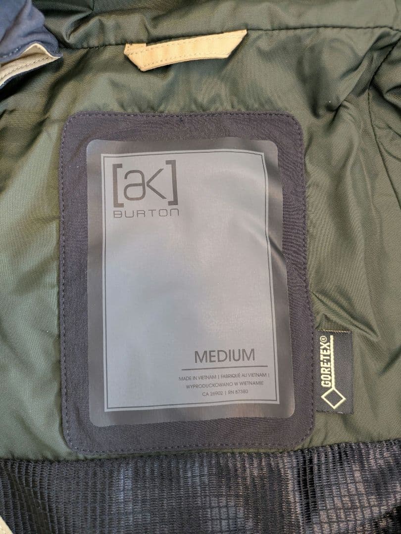 【即購入可】[ak] BURTON GORE-TEX サイクリックジャケット M