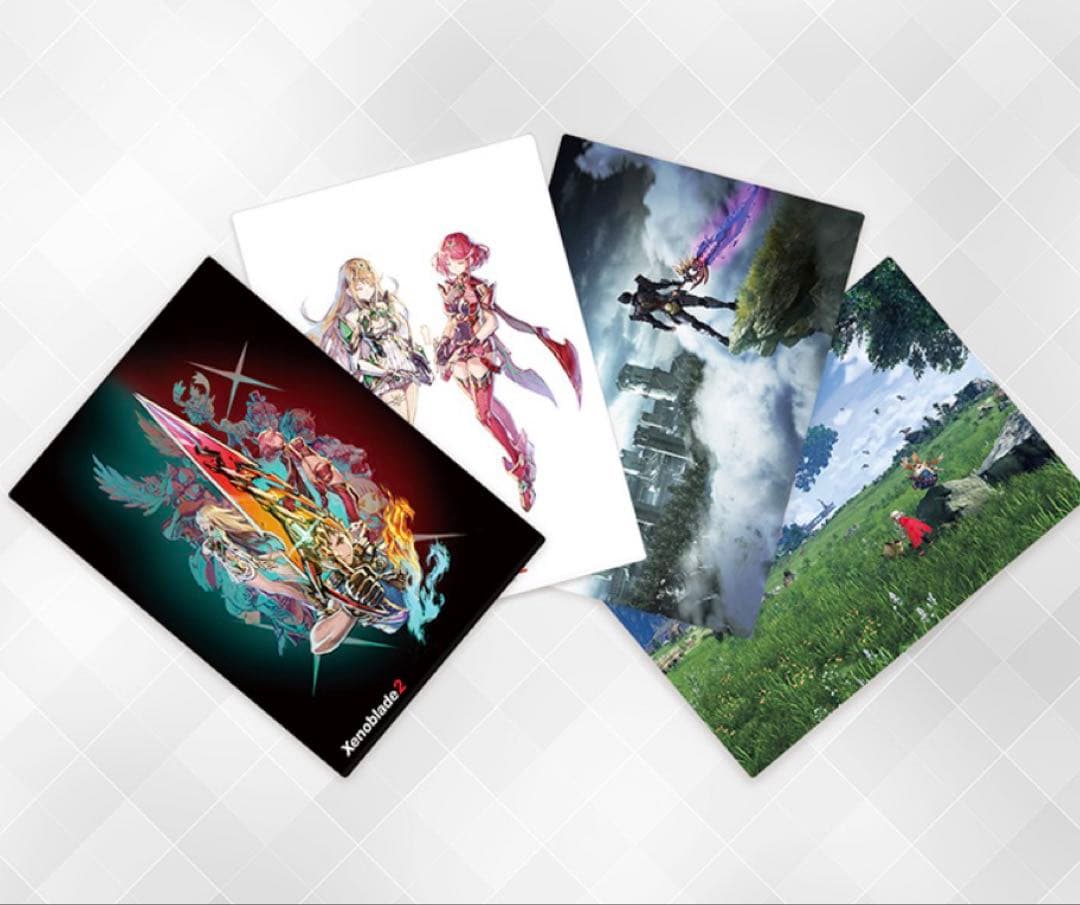 ゼノブレイド2 A4クリアファイル 4枚セット